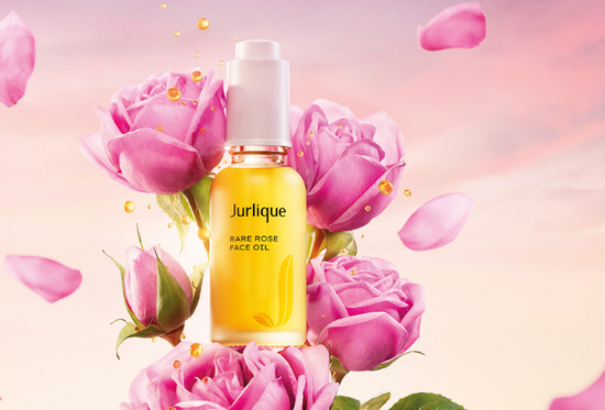 Rituals for applying Rare Rose Face Oil