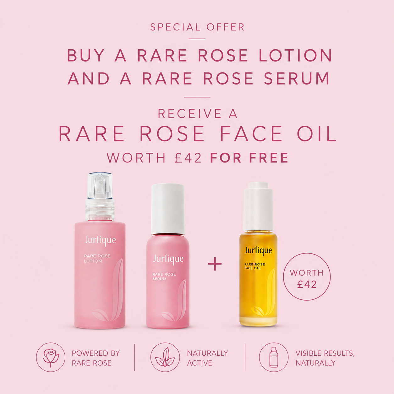 Rare Rose Hydration Bundle + FREE Face Oil
