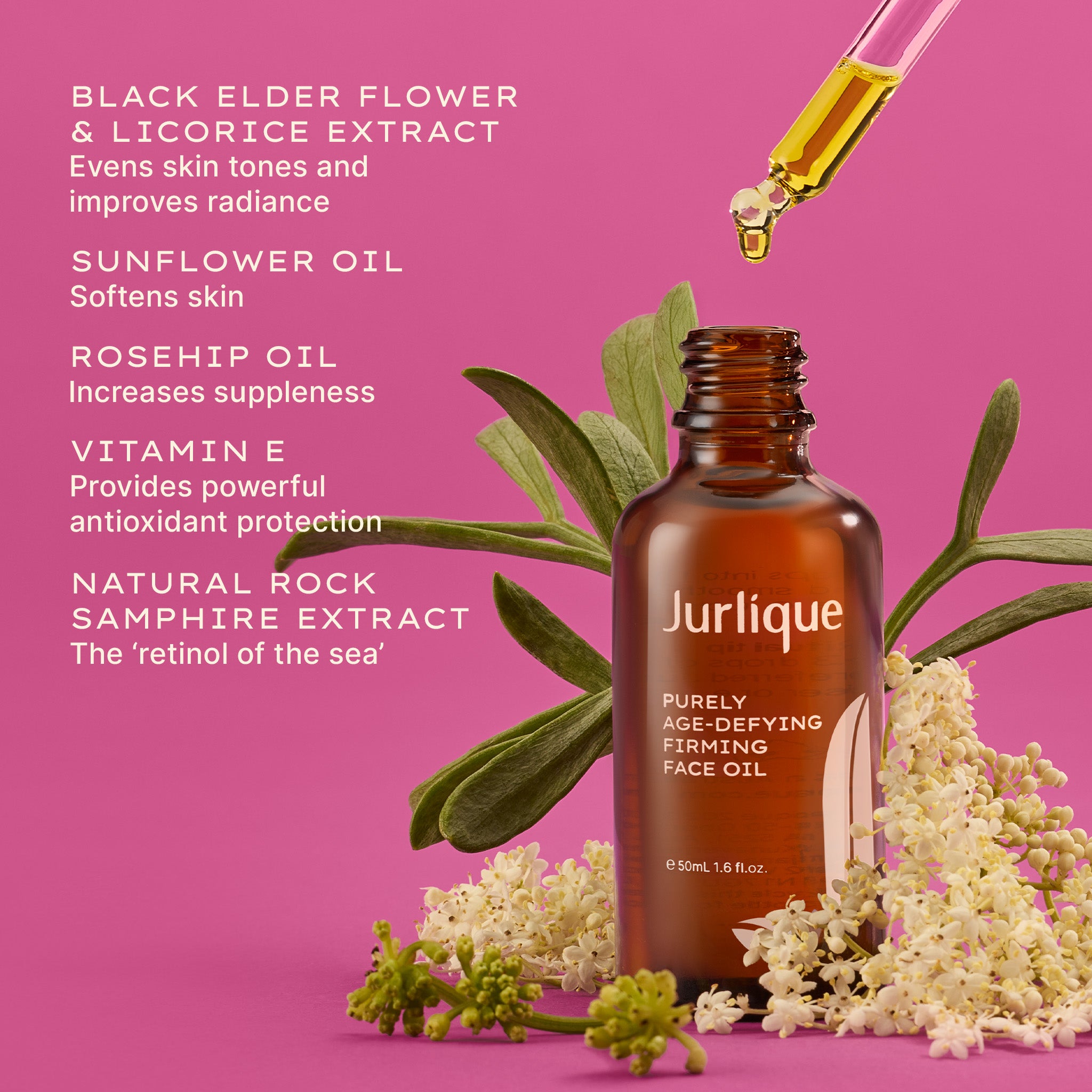 Jurlique Natural Skincare | Purely Age-Defying Firming Face Oil