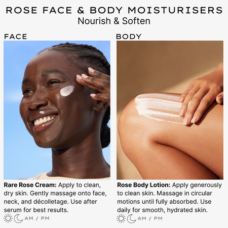 Rose Body & Face Moisturisers